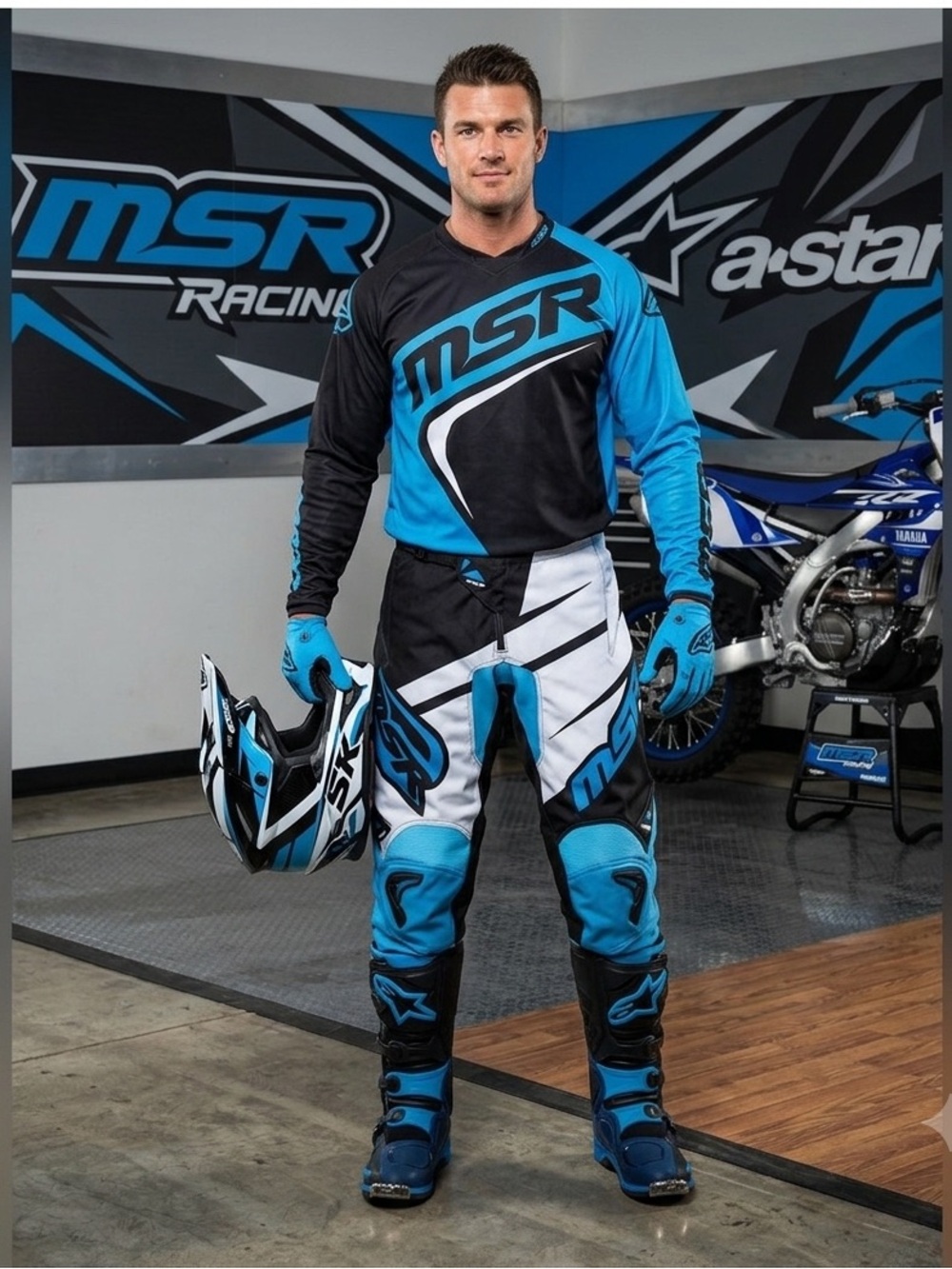 MSR Axxis riding pants size 34 durable 600 Denier abrasion-resistant knee panels